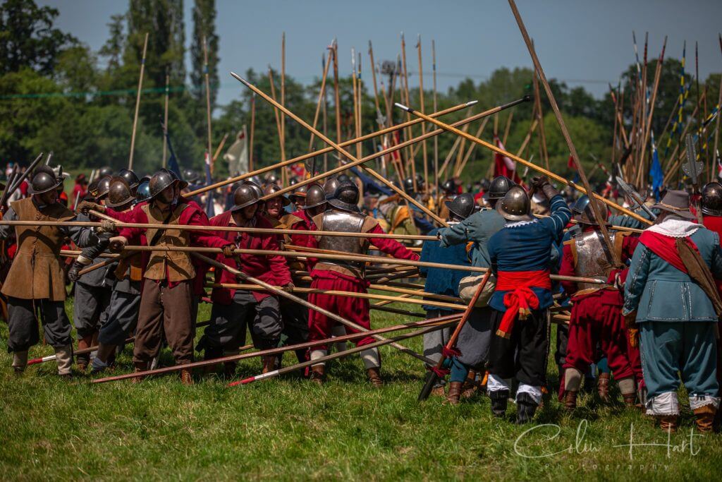 Pikenýři z anglického sdružení Sealed Knot