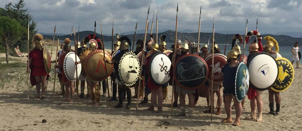 Reenactment starověkého Řecka, jedna z hlavních vášní Christiana Camerona